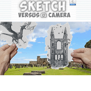 Sketch and Torn Paper Photo Effect Photoshop Action