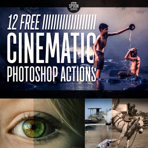 12 Free Cinematic Photo Effect Actions for Adobe Photoshop