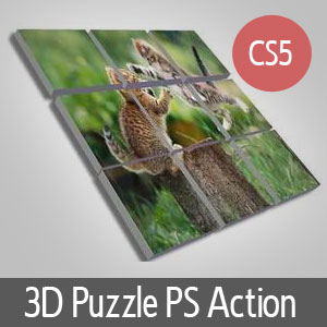 3D Puzzle Photo Action