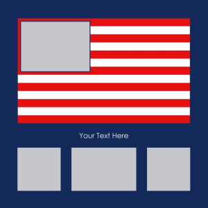 American Flag Generator with Images