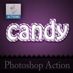 Candy Photoshop Action Free Download