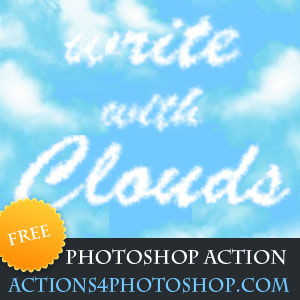 Clouds Photoshop Free Action