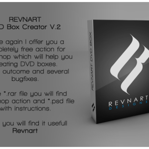 DVD Box Creator Photoshop Action