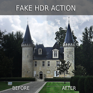 Fake HDR Photoshop Action