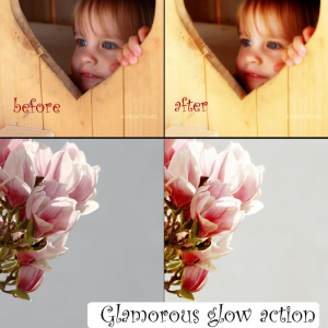 Glamorous Glow Action Photoshop