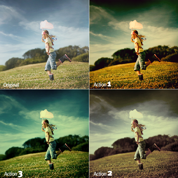 Magic Color Photo Effect Photoshop Action