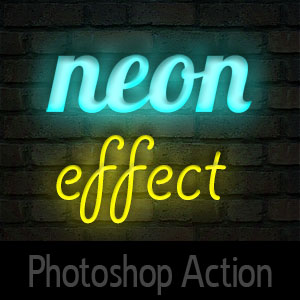 Neon Photoshop Action