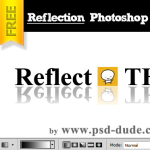 Reflection Photoshop Free Action